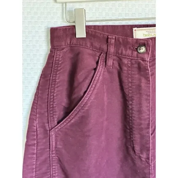 VTG 80s Benetton Barrel Leg High Rise Tapered Leg Corset Tie Jeans 25 Italy 42